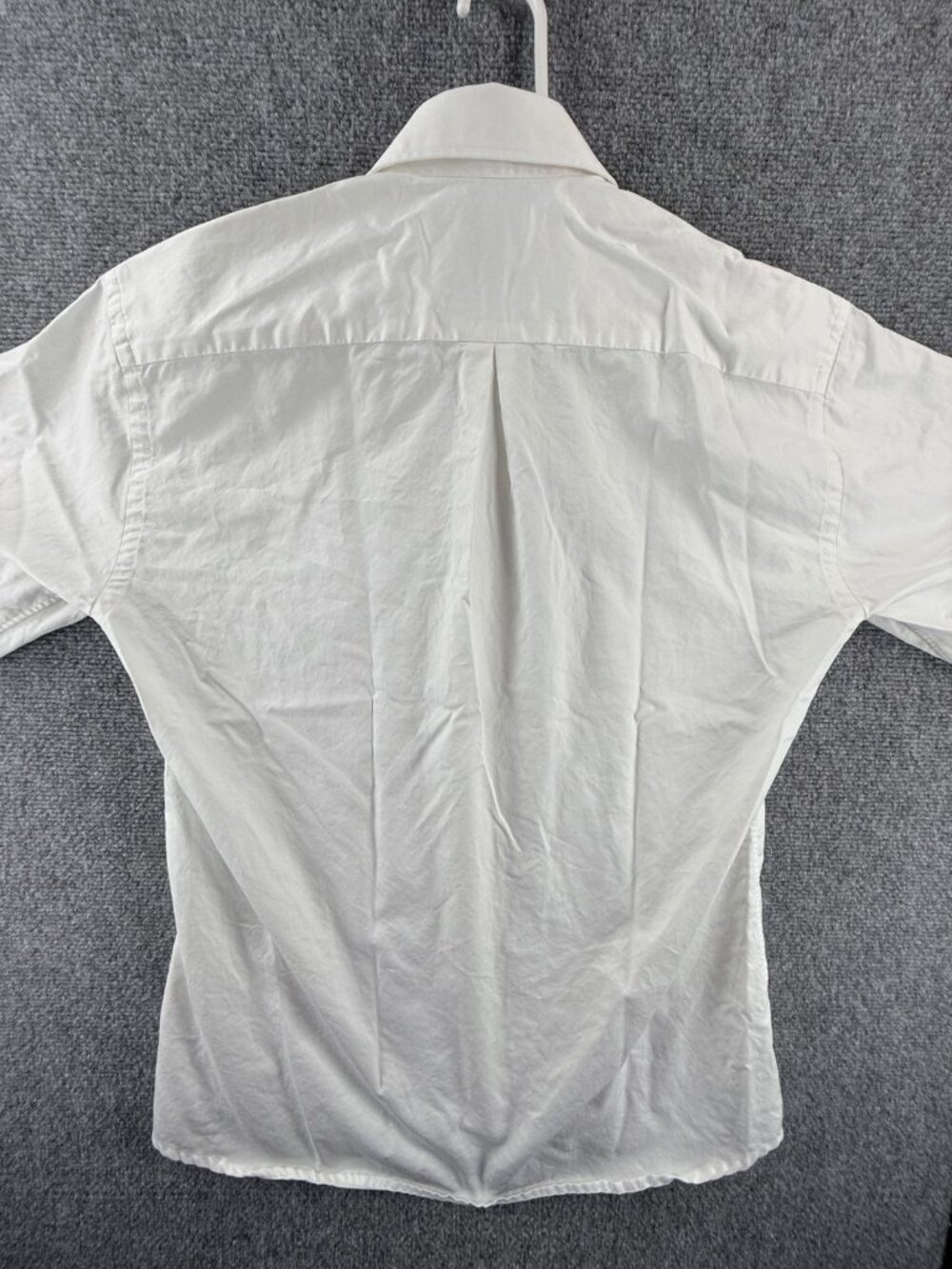 Stenstroms Twill Twofold Super Cotton 15.75 Fitted Body Men White Elegant Shirt - Picture 15 of 15